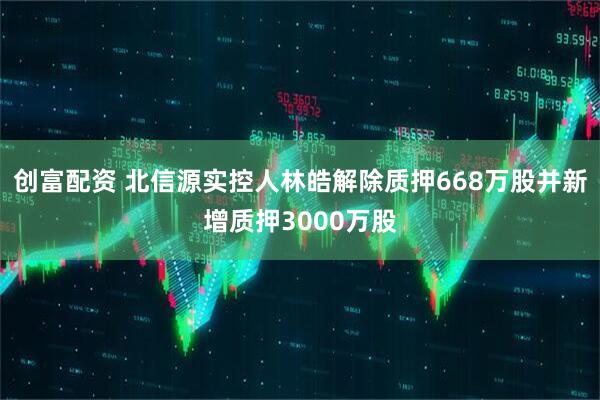 创富配资 北信源实控人林皓解除质押668万股并新增质押3000万股